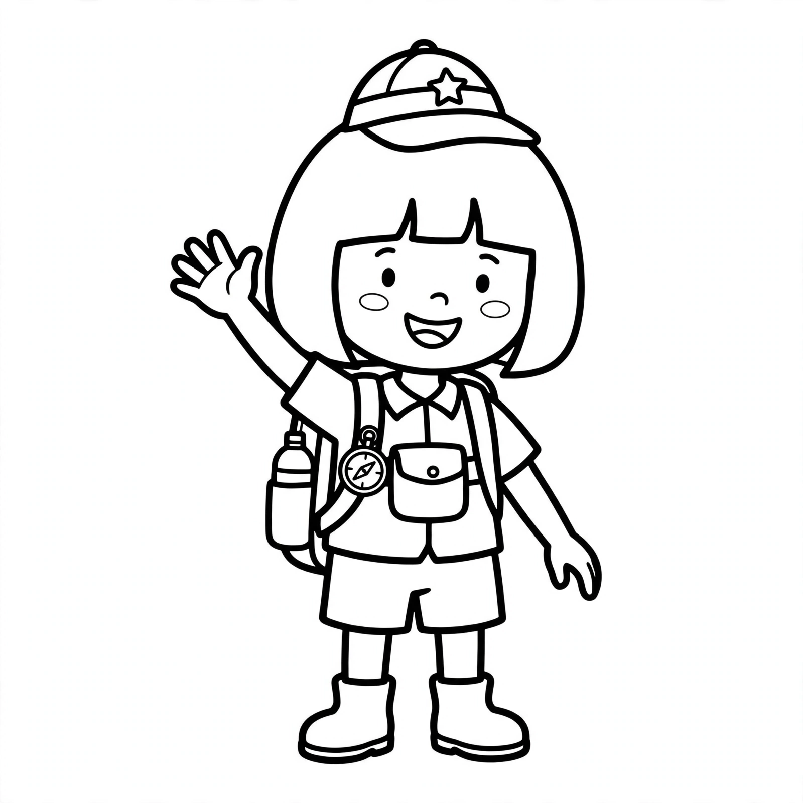 Dora the Explorer para colorear