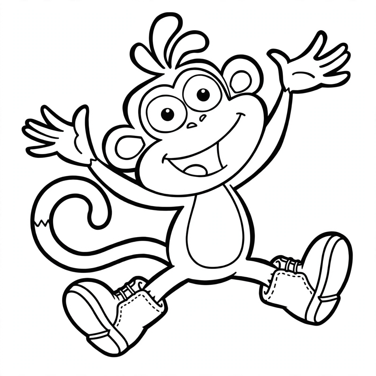 Dora para colorear