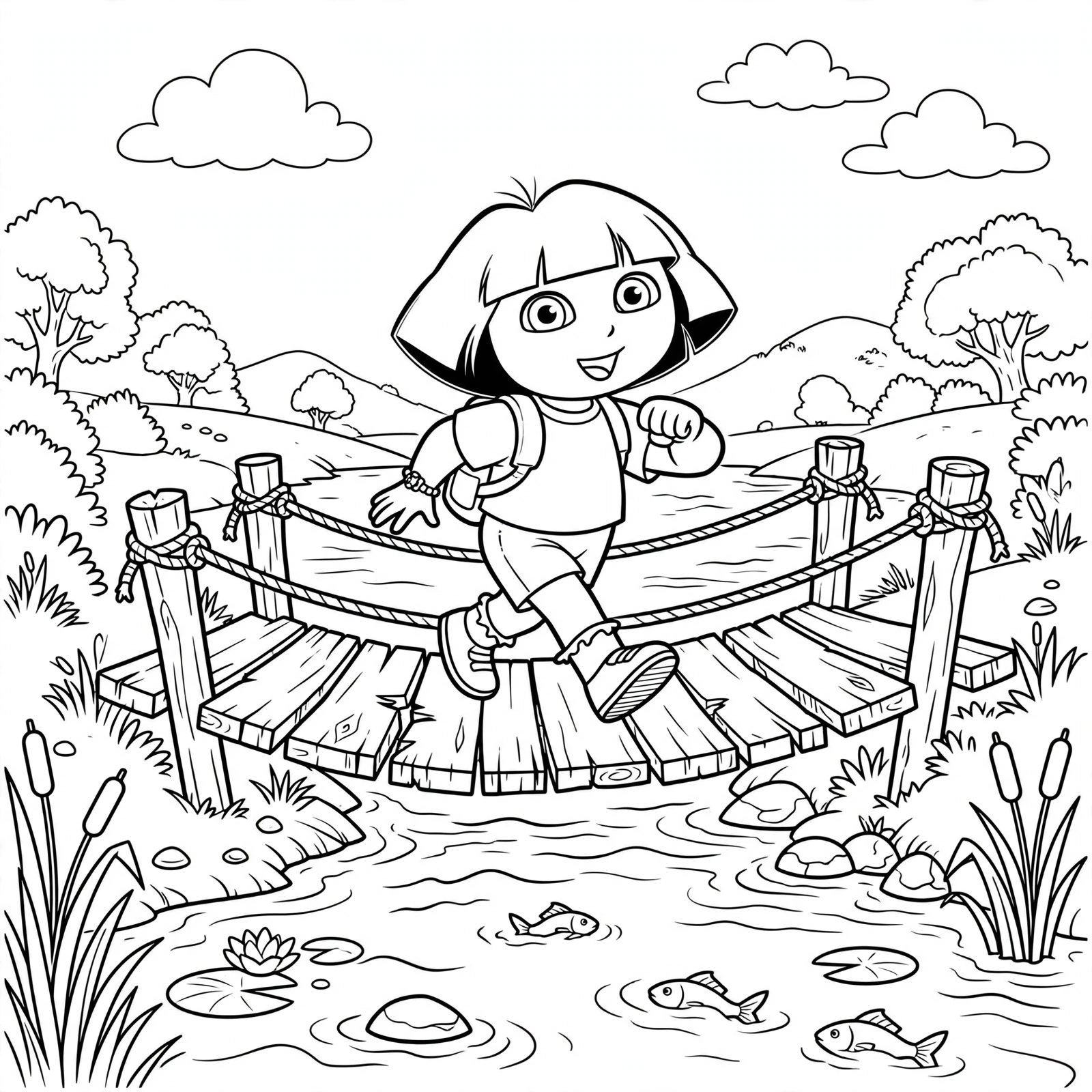 Zorro Swiper para colorear