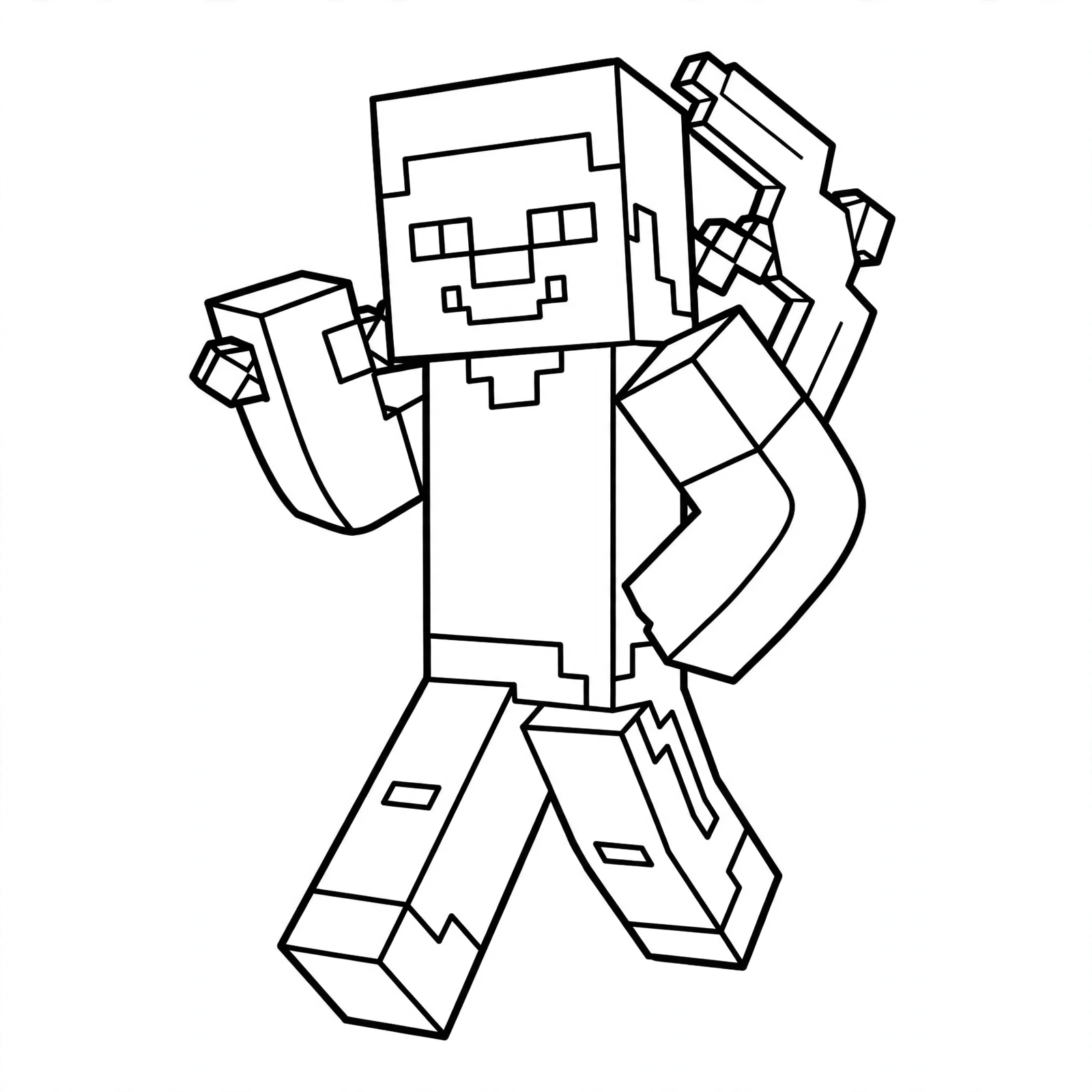 A Minecraft Movie para colorear