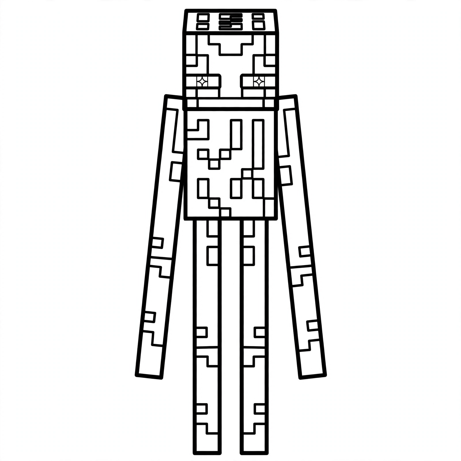 Personajes de Minecraft Movie para colorear