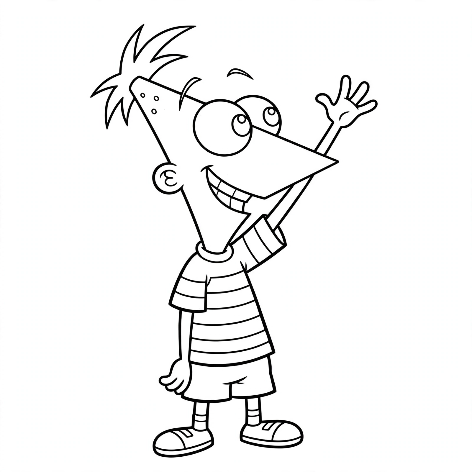 Phineas and Ferb 3 Phineas and Ferb para colorear
